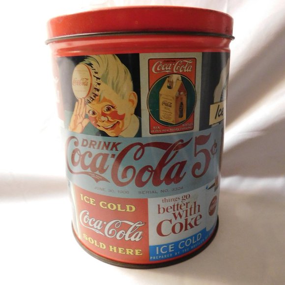 Coca-Cola Tin Collectible Vintage 1993 - Picture 1 of 9